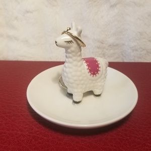 Alpaca/ Llama Jewelry/ Ring dish/ Trinket Tray